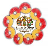 Smarty Stop Peach Gummy Ring Candy (4.5 LB)