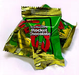 Rocket Chocolate Milk Chocolate Mint Flavored Caffeinated Chocolate Truffles, 50 count, Mini