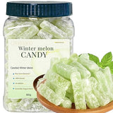 Candied Winter Melon Strips, Rock Sugar Preserved White Gourd, Cantonese Style, 800g, Sealed Jar, Strip Form