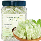 Candied Winter Melon Strips, Rock Sugar Preserved White Gourd, Cantonese Style, 800g, Sealed Jar, Strip Form