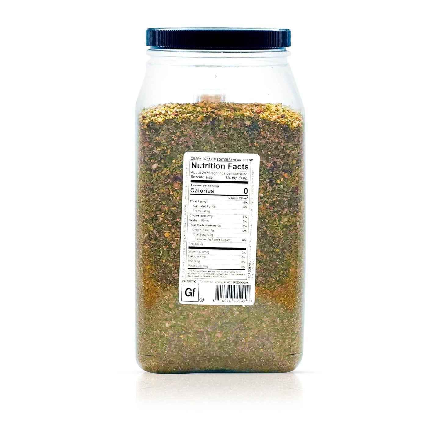 Spiceology Greek Freak Mediterranean Seasoning, 80 oz