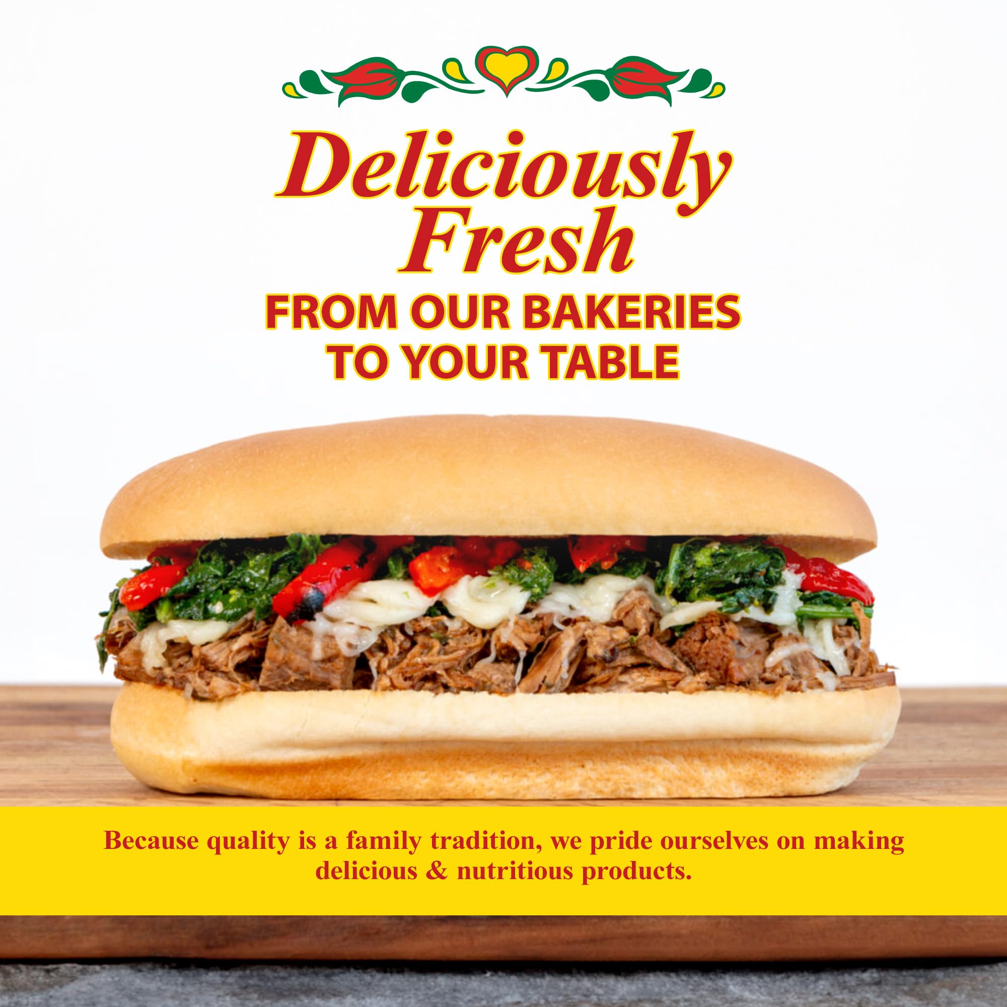 Martin's Hoagie Rolls - 8” Soft & Sweet Classic Italian Sub Rolls - Made w/Nonfat Milk, High Protein Wheat Flour & Cane Sugar - Perfect for Grinders