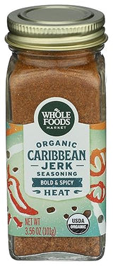 Whole Foods Market, Organic Caribbean Jerk Spice Blend, 3.56 Ounce