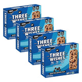 Three Wishes Chewy Granola Bars, Chocolate Chip (4-Pack) - Gluten & Grain-Free Soft Snack Food Bar with 6g Protein, 3g Sugar - Healthy Breakfast