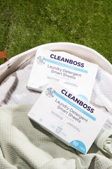 Clean Boss Laundry Detergent Sheets Smart - 60 Sheets - Liquidless Soap Fresh and Clean