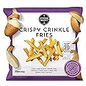 Strong Roots Crispy Crinkle Fries, 20 oz., Vegan & Gluten Free Frozen Fries, Low in Sugar, Salt & Saturated Fat, No Trans Fat