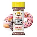 Chocolate Donut Topper Seasoning Mix by Flavor God - Zero Calorie Seasoning for Ice Cream, Donuts, Coffee, Cookies, Popcorn, Pancakes, & Snacks - Low