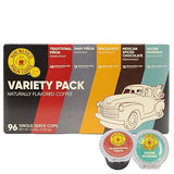 New Mexico Piñon Naturally Flavored Coffee K Cups Variety Pack - Medium & Dark Roast 100% Arabica K-Cup Capsules - Recyclable Single Serve Coffee Pods