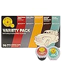 New Mexico Piñon Naturally Flavored Coffee K Cups Variety Pack - Medium & Dark Roast 100% Arabica K-Cup Capsules - Recyclable Single Serve Coffee Pods
