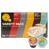 New Mexico Piñon Naturally Flavored Coffee K Cups Variety Pack - Medium & Dark Roast 100% Arabica K-Cup Capsules - Recyclable Single Serve Coffee Pods