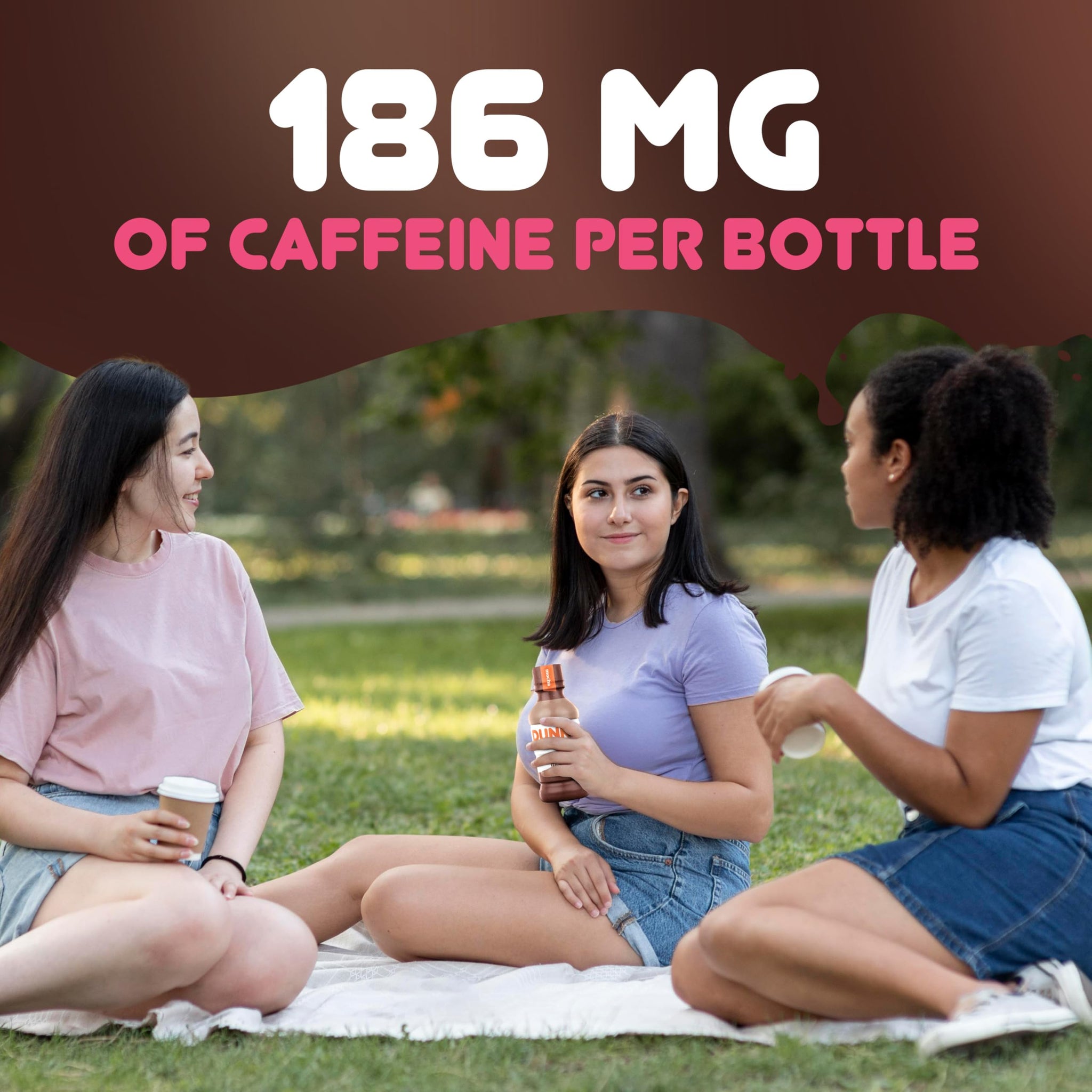 Dunkin' Donuts Mocha Iced Coffee, 13.7 fl oz