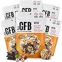 The GFB Dark Chocolate Hazelnut Protein Bites - Gluten Free, Plant Based, Non GMO, Sustainably Made - Ridiculously Tasty, Healthy, Vegan, Protein