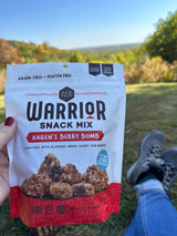BeeFree Warrior Mix Gluten Free Granola - Chunky Granola Bites | Paleo, Low Carb, Grain Free, Preservative Free, Oat Free | Low Calorie Snacks |
