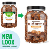 Amazon Grocery, Peanut Butter Filled Pretzels, 44 Oz