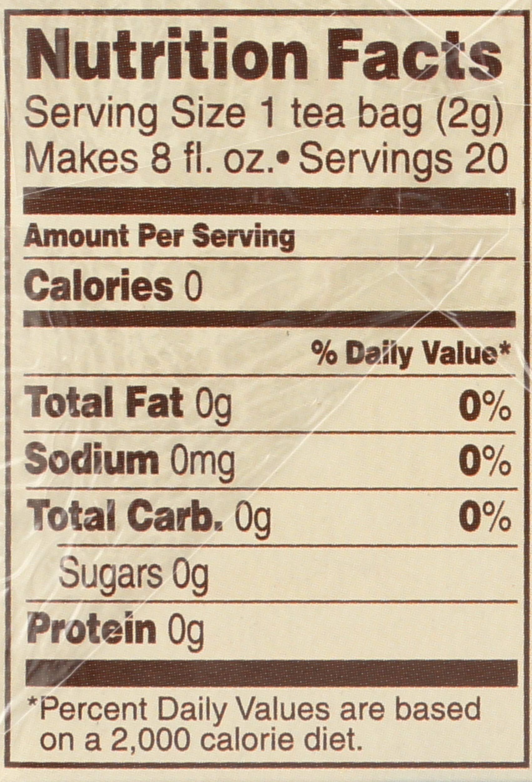 Celestial Seasonings Tea Caffeine Free Herbal Tea, Red Zinger 20 ea