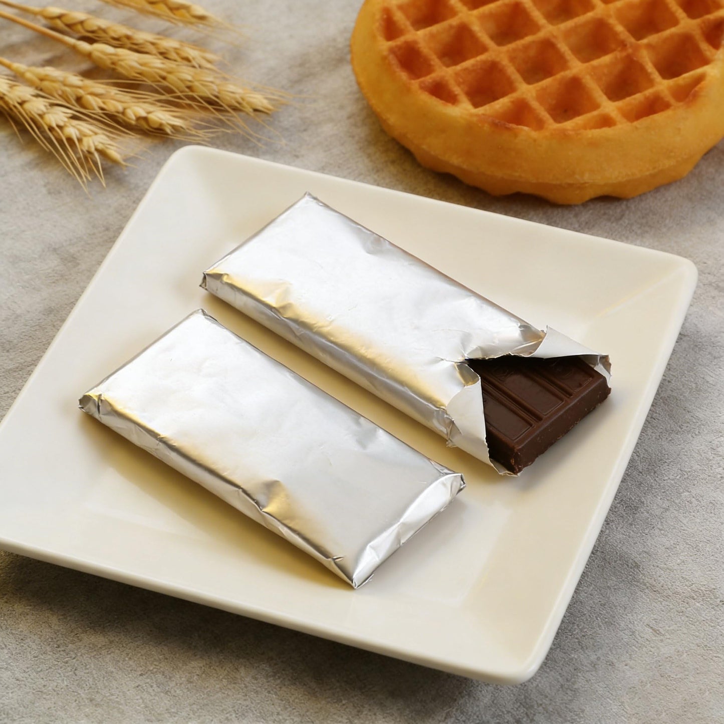 YDJIANCAI 500Pcs Candy Bar Wrappers, Foil Chocolate Bar Wrappers, for Homemade Chocolate Bars, Candies, Reusable Food-Grade