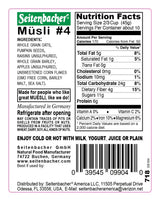 Seitenbacher Muesli #4 Nut Lovers, 16 Ounce, Pack of 6
