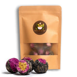 Golden Sip Chinese Green Tea Flower Blooming Blossom Ball (15 balls)