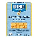 De Cecco Mezzi Rigatoni Gluten Free, 12 Ounces (Pack of 6)