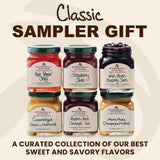 Stonewall Kitchen, Classic Sampler Collection, 6-Piece Jam and Condiment Gift Box