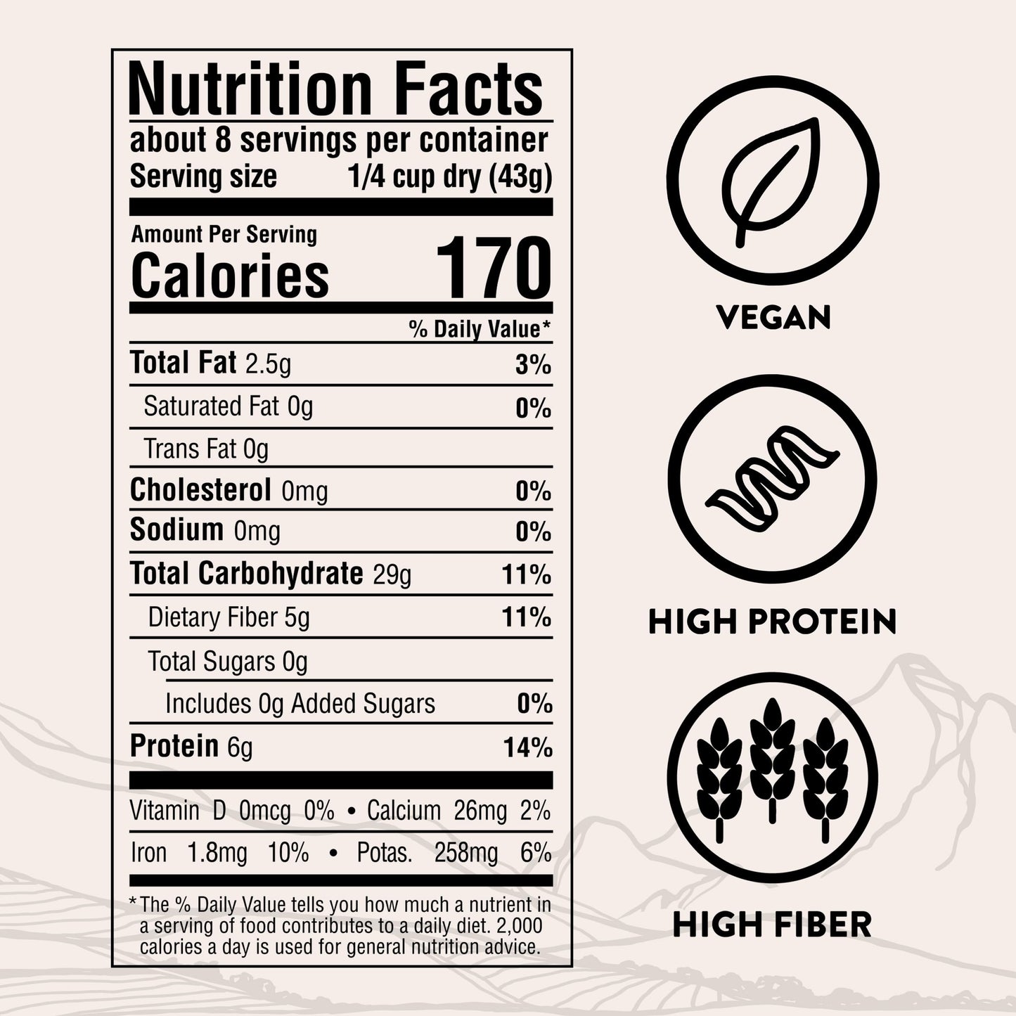 SIMPLi Regenerative Organic Certified Tri-Color Quinoa, Ancient Grain, Complete Plant-Based Protein, Naturally Gluten-Free, Organic Quinoa, 12 oz