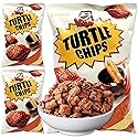 K-Munchies Orion Turtle Chips - 3 Packs of 160-gram Choco Churro Flavor Korean Chips - Sweet, Crispy, Korean Snacks with Hint of Cinnamon