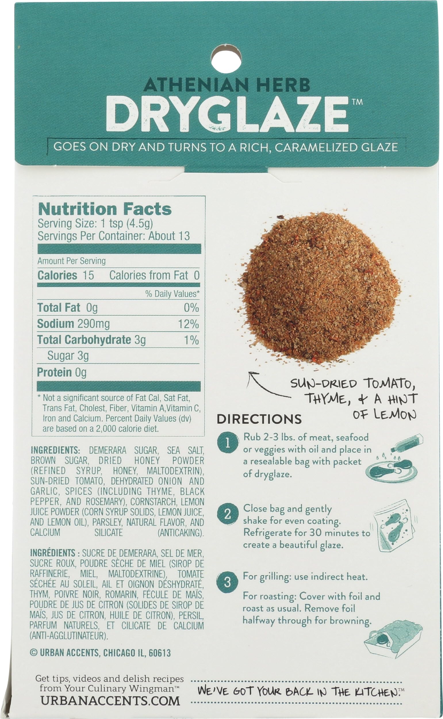 URBAN ACCENTS Athenian Herb Dry Glaze, 2 OZ
