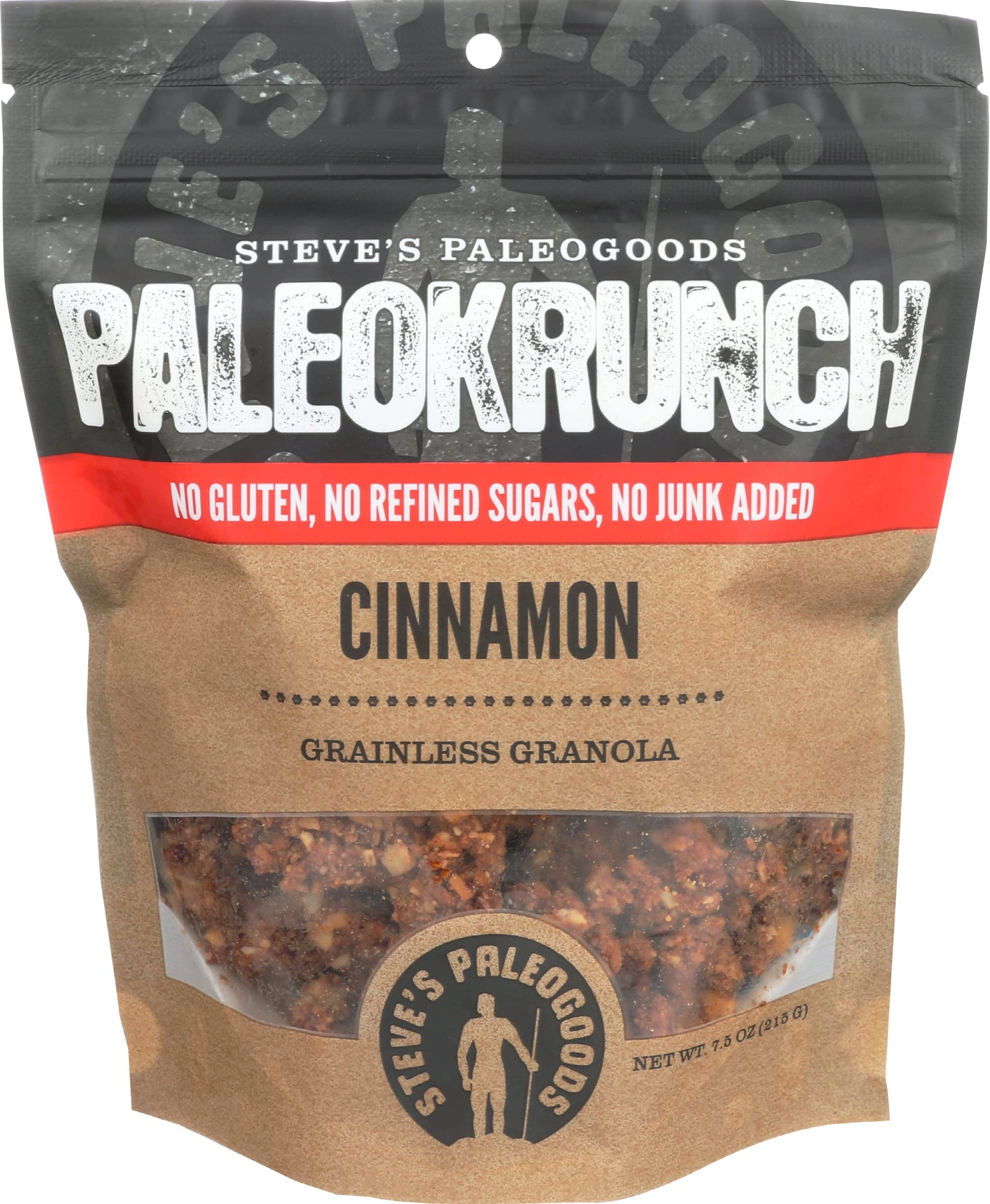 Steves Paleogoods, Cereal Cinnamon, 7.5 Ounce