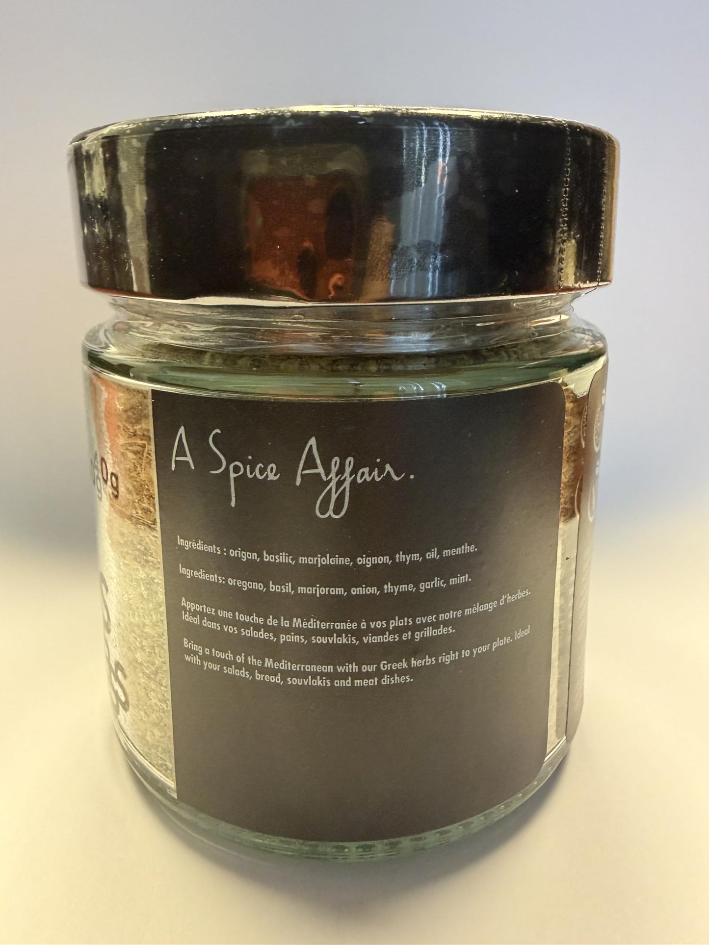 A Spice Affair’s Greek Herbs | Classic, Fragrant & Mediterranean Herb Blend | All-Natural, Non-GMO, Filler-Free | Perfect for Chicken, Potatoes