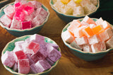 Cerez Pazari Turkish Delights Candy With Assorted Mix Flavors, Vegan Fruit Snacks Gift Box, Sweet Luxury Traditional Confectionery Lokum, Loukoumi