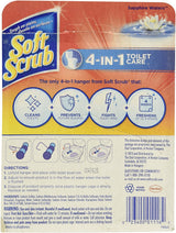 Soft Scrub 4-in-1 Toilet Care Rim Hanger, Sapphire Waters, 1.76 Ounce (Pack of 2)