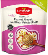 Linwoods Organic Flaxseed, Almonds, Brazil Nuts, Walnuts, Coenzymeq10 Pack Of 2