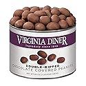 Virginia Diner Double Dipped Chocolatey Covered Virginia Peanuts, Gourmet Natural Gift Tin, 20 Ounce (Pack of 1)