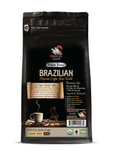 whole beans coffee breakfast blend - BRAZILIAN WHOLE BEANS COFFEE ORGANIC, Medium Roast, non gmo, 100% Arabica, Fair Trade, low acidity - 100%