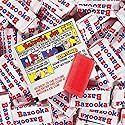 Snacks BAZOOKA Bubble Gum, Original Flavor, Bulk Pack, Old-Fashioned Chewy & Delicious Nostalgic Candy, Individually Wrapped (2 Pounds), Pink