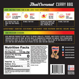 Reggae Spice Thai Coconut Curry Jerk BBQ Marinade | 60-Second Authentic Wet Rub Seasoning Sauce for Cooking Meats | Gluten Free, Vegan, and Keto
