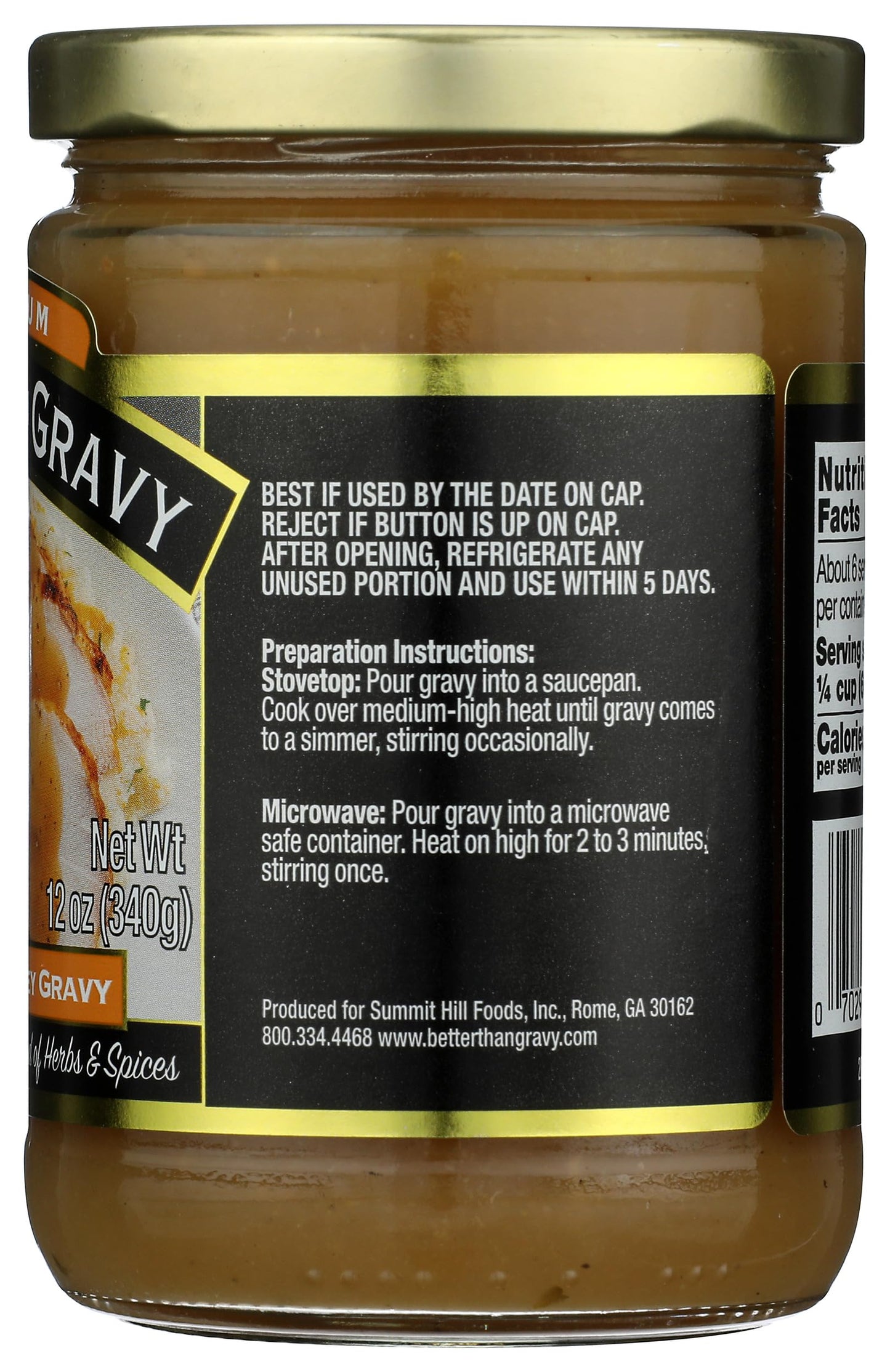 Better Than Gravy Roasted Turkey Gravy, 12 OZ