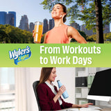 Wyler’s Light Water Flavoring Packets - Tropical Variety 6 Pack, 2 of Each Flavor - Kiwi Lime, Shirley Temple, Rainbow Sherbet - Sugar Free Singles