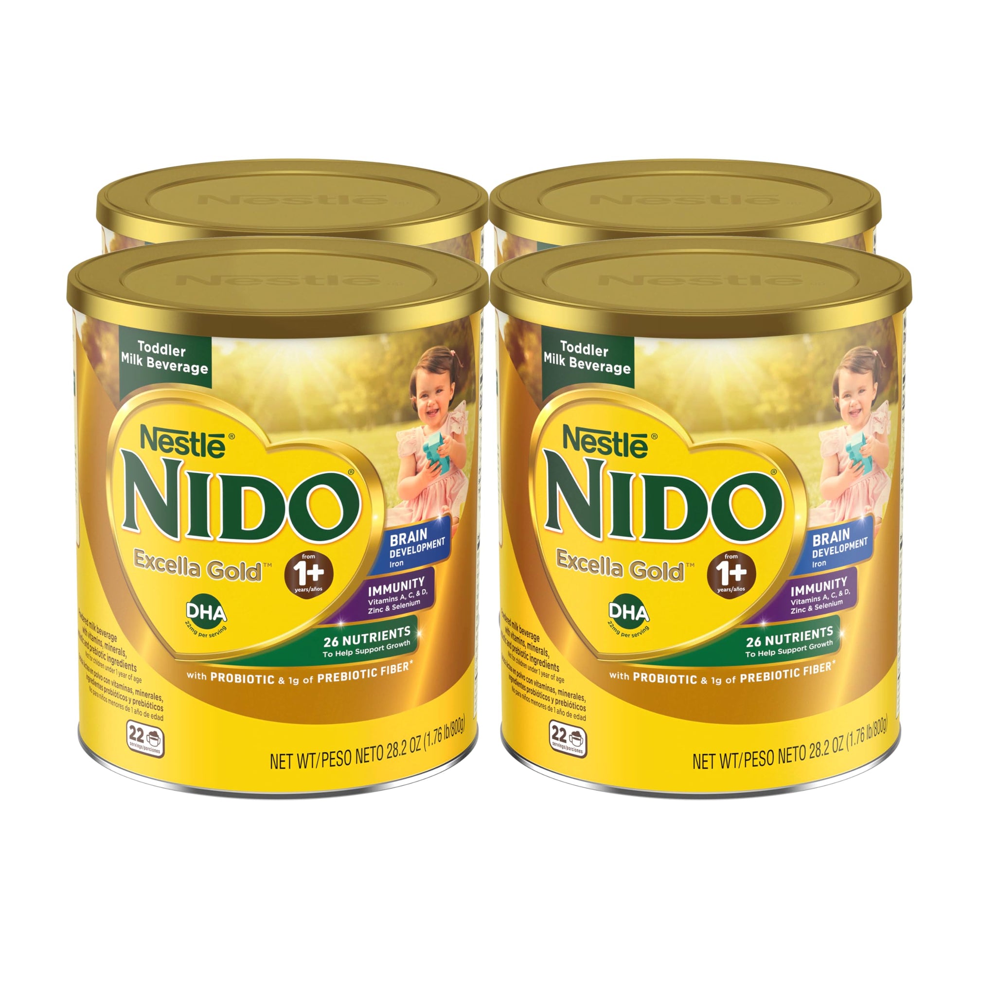 Nido Excella Gold Original Milk Powder 4 Pack Of 800G