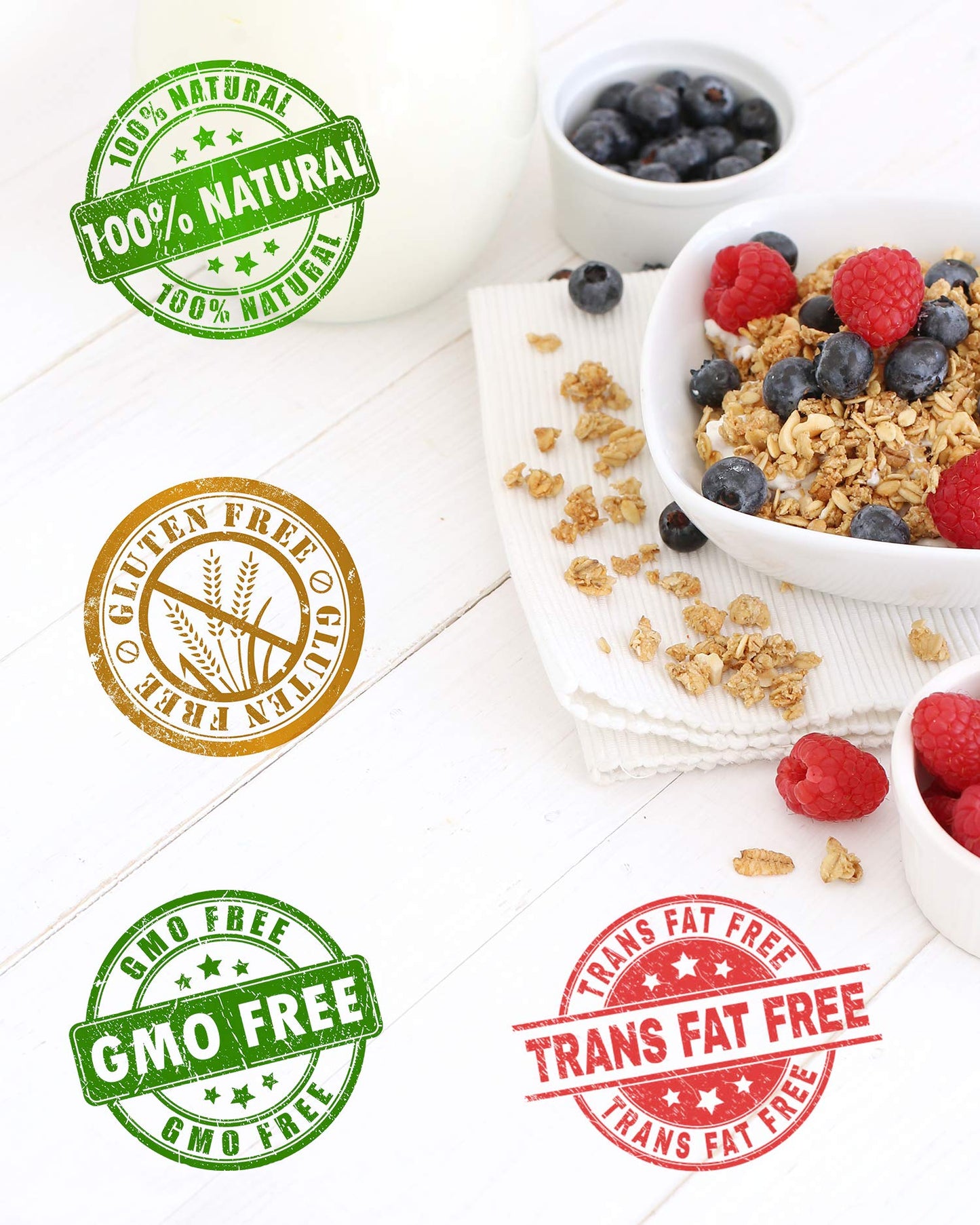 Olde Man Granola Gluten Free Granola - Non-GMO Healthy Granola Cereal - Soft Whole Grain Oats, Butter, Brown Sugar - Handmade in Colorado (Pumpkin