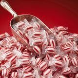 Soft Peppermint Puffs & Mint Candy 5LB Bulk Individually Wrapped - Classic Melt-in-Your-Mouth Candy For Office, Parties, Buffets and Birthdays