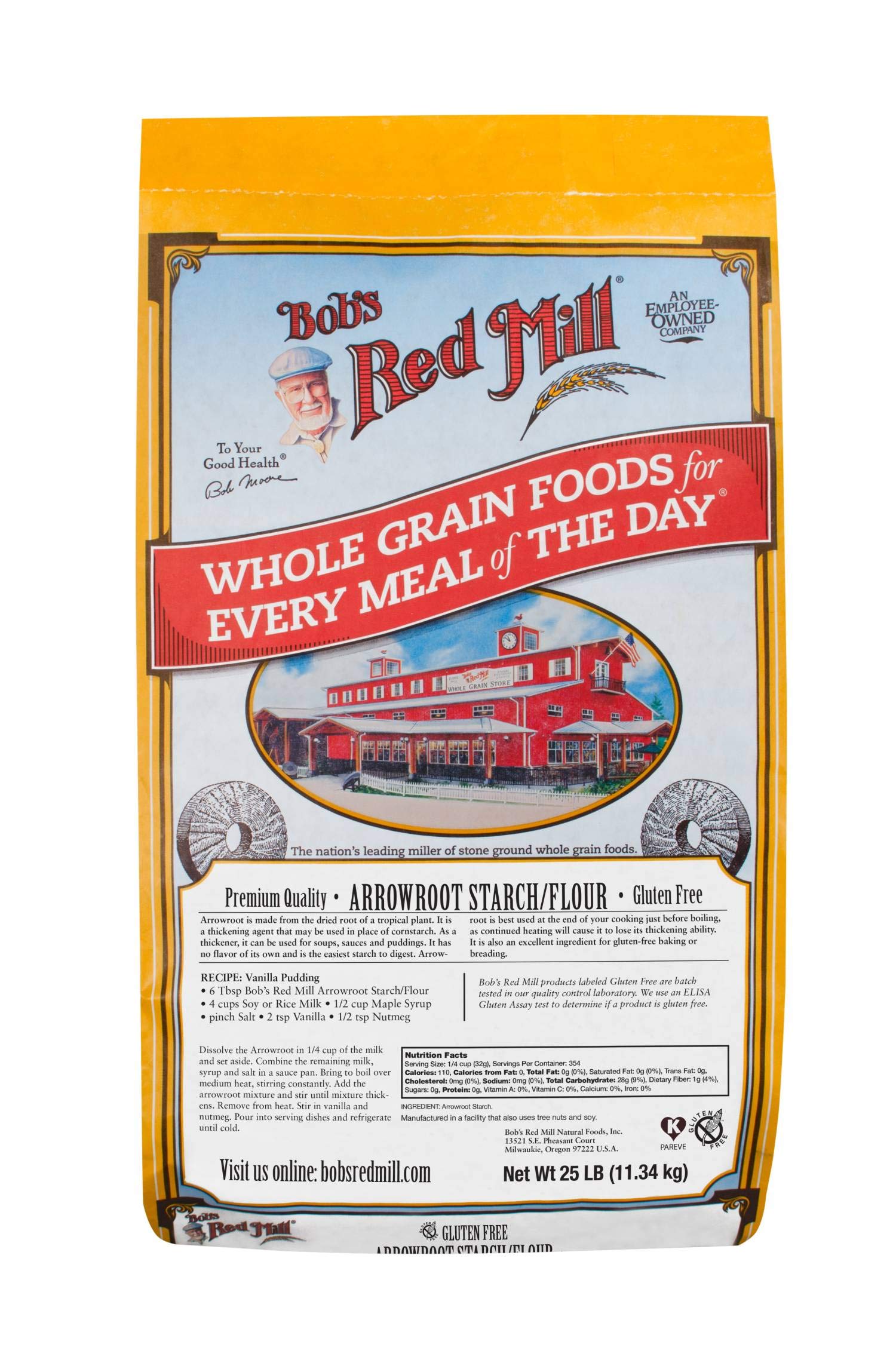 Bob's Red Mill Arrowroot Starch/Flour, 400 Ounce (Pack of 1)
