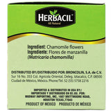Herbacil Chamomile Tea, Herbal Blend Made with Chamomile Flowers, Caffeine-Free, All Natural, 3-pack of 25 bags per box (75 Tea Bags), 0.88 oz Each