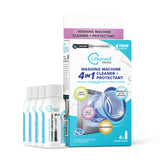 Lifeproof 4-IN-1 Washing Machine Cleaner - Up to 90 Days of Protection Against Odors & Grime (4-Pack, 1-Year Supply)