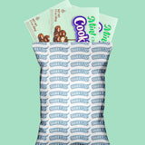Mint Chocolate Chip Bite Sized Edible Cookie Dough, Creamy Coating, Dessert and Ice Cream Toppers, 3.1 Ounces (Pack of 3)