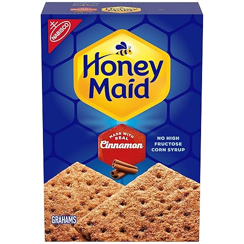 Honey Maid, Cinnamon Graham Crackers, Lunch Snacks, 14.4 Ounce