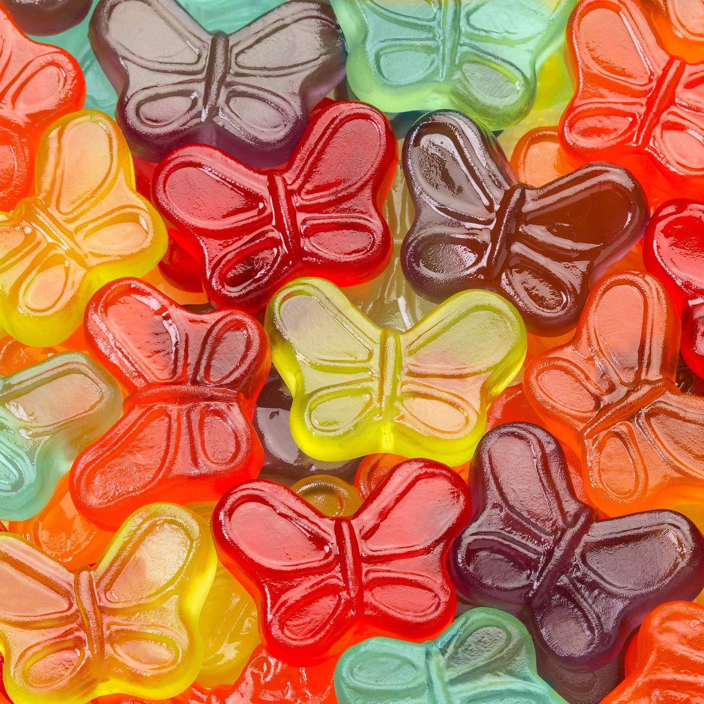 Albanese Candy, Mini Gummi Butterflies, 5-pound Bag