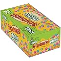 Starburst Sour Candy Minis Fruit Chews, 24 x 1.85 oz, Cherry, Blue Raspberry, Watermelon, and Strawberry Sour Fruity Candies