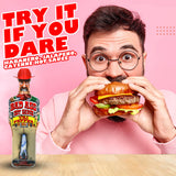 BAD ASS Premium Hot Sauce - Try if you dare! - Perfect Gourmet Gift for the Hot Sauce Fan (Tri Pepper)