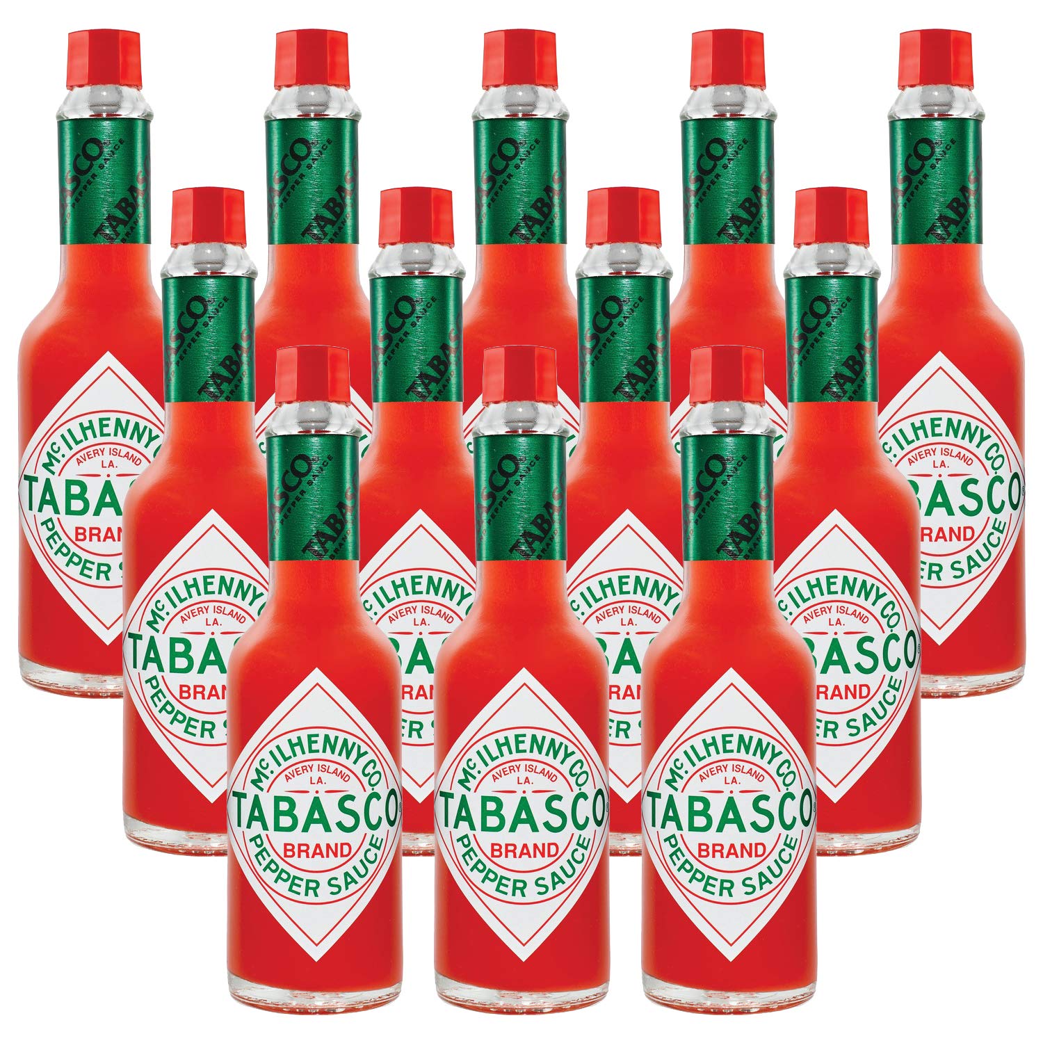 Tabasco Pepper Sauce, 12 x 60 ml